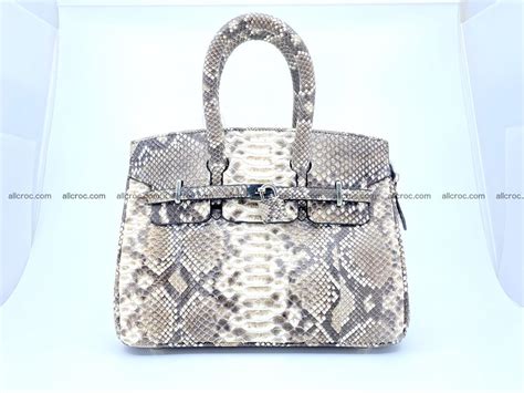 snakeskin birkin